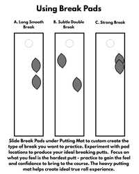 How to use the break pads with Wedge Game Pro