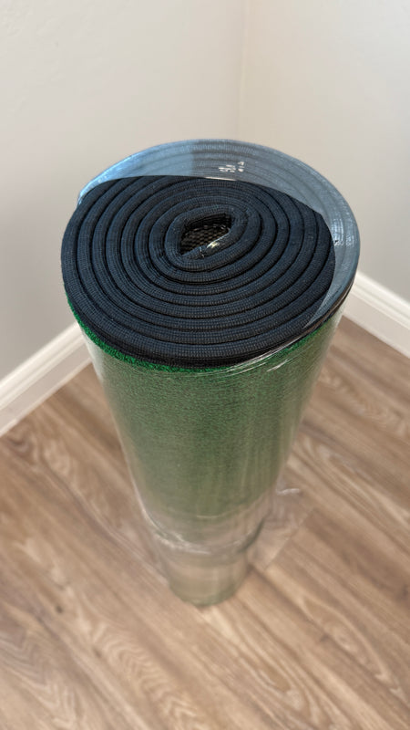 Wedge Game Putting Mat rolled up 