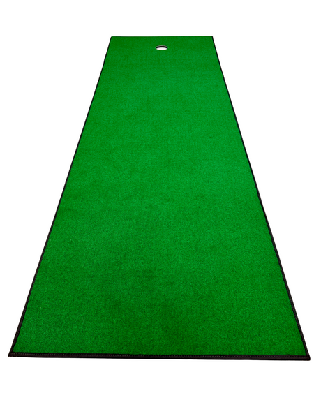 Wedge Game Big Moss Golf Green golf putting mat on a white background