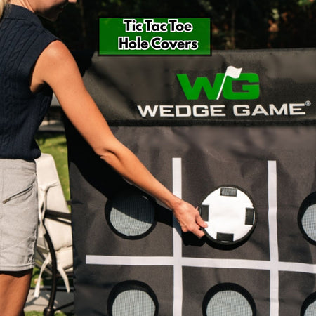 Tic Tac Toe Hole covers for Wedge Game
