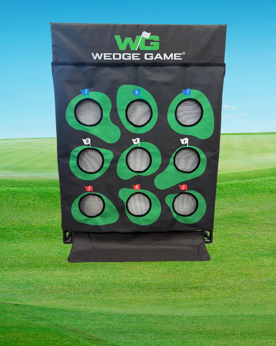 Wedge Game Short Game Net with ALL the Panels and Auto Ball Return