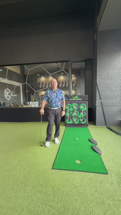 The Golf Room using Wedge Game