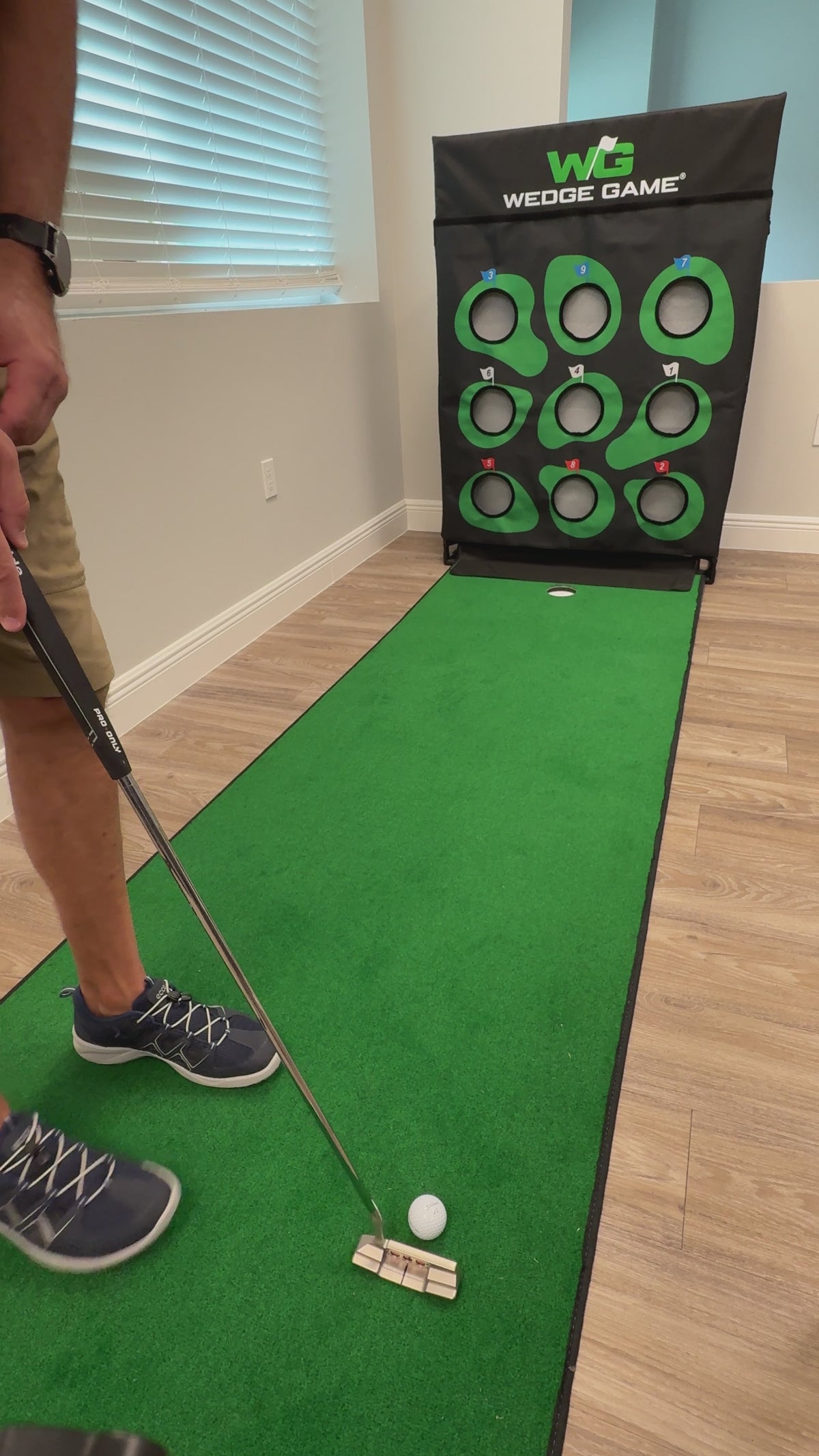 Putting into Wedge Game